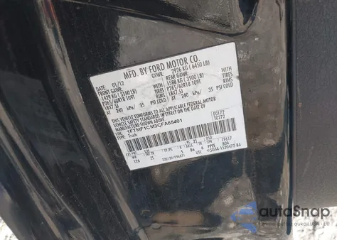 2012 Ford F-150 Xlt z USA, uszkodzony, nr VIN 1FTMF1CM3CFA65401